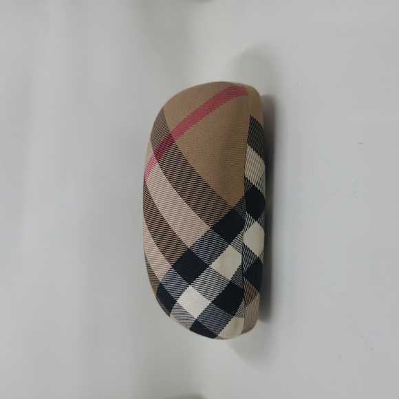 Burberry Check Plaid Glasses Case - Picture 3 of 4